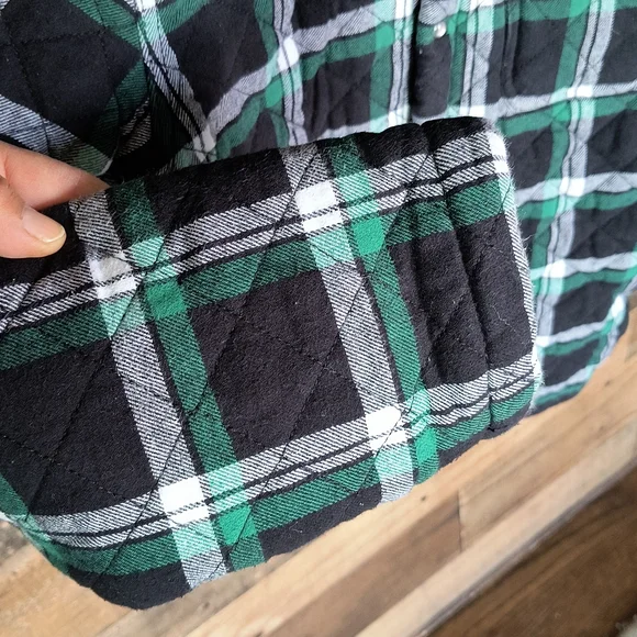 Joe fresh Plaid Shacket Shirt Jacket L Boys